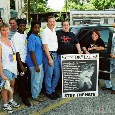 Dr. Laura Protest <br><small>July 14, 2000</small>
