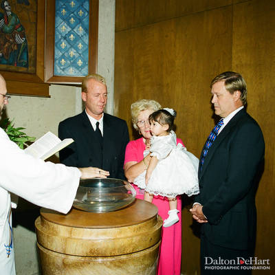Christening of Jessica Lynn with Jay Allen and Ken Long <br><small>Aug. 6, 2000</small>