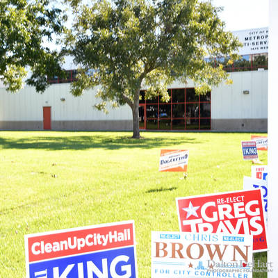 Municipal Elections 2019 - Early Voting At West Gray Multi-Service Center  <br><small>Oct. 27, 2019</small>