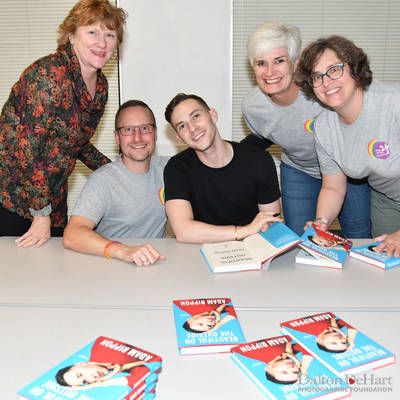 Adam Rippon , Olympic Medalist, New Memoir ''Beautiful On The Outside'' Book-Signing & Discussion At The Montrose Center  <br><small>Oct. 29, 2019</small>