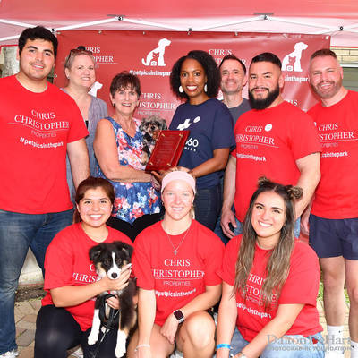 Chris Christopher Properties Presents ''Pet Pics In The Park'' Benefiting Omega House At Bering Church Courtyard  <br><small>May 22, 2021</small>