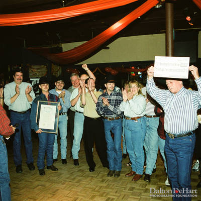 Lean on Me Foundation Presents Check to Bering Foundation <br><small>Oct. 27, 2000</small>
