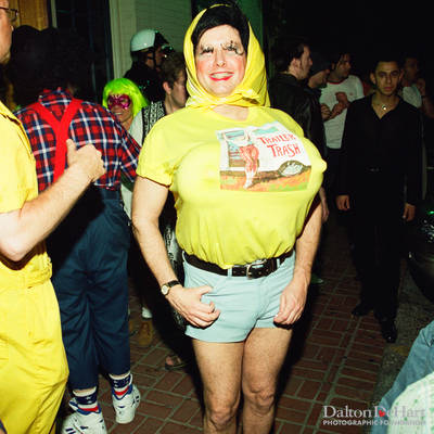 Halloween Costumes on Pacific Street <br><small>Oct. 31, 2000</small>