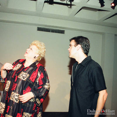 In Gay Comedy Play Rehearsal <br><small>Nov. 5, 2000</small>