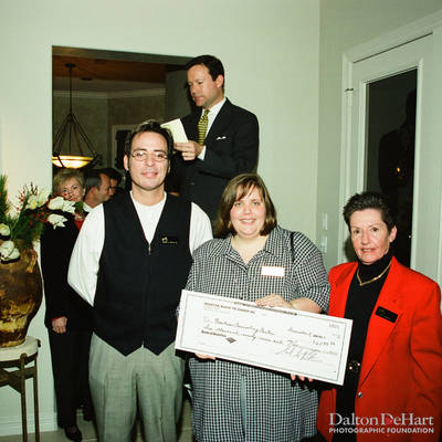 Black Tie Proceeds Distribution Party <br><small>Dec. 5, 2000</small>