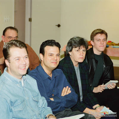 Mayor Brown at Hollyfield Foundation <br><small>Feb. 10, 2001</small>