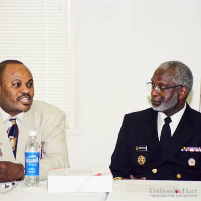 Surgeon General David Satcher and Sheila Jackson Lee <br><small>April 30, 2001</small>