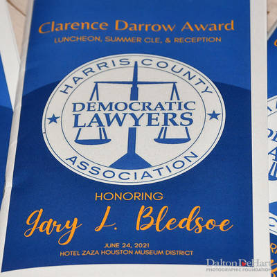 Clarence Darrow Award Honoring Gary Bledsoe, President of NAACP and the Allual Cle at Hotel ZAZA <br><small>June 24, 2021</small>