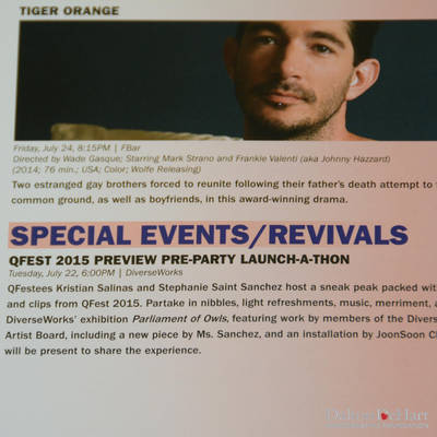 Qfest 2015 - Pre-Party, Opening Night, Films, Closing Night  <br><small>Sept. 29, 2015</small>