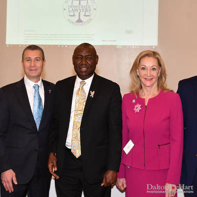 Hcdla October 2021 Luncheon Presents ''Civil Rights In Action-George Floyd Family Attorneys Ben Crump & Antonio Romanucci At Kim Son  <br><small>Oct. 7, 2021</small>