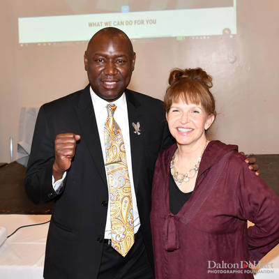 Hcdla October 2021 Luncheon Presents ''Civil Rights In Action-George Floyd Family Attorneys Ben Crump & Antonio Romanucci At Kim Son  <br><small>Oct. 7, 2021</small>