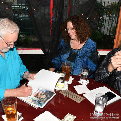 Larry Crawford Artist ''Backstage Access-The Celebrity Portraits'' Book Signing At Riva'S Italian Restaurant  <br><small>Oct. 24, 2021</small>