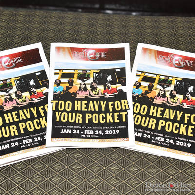 ''Too Heavy For Your Pocket'' - Out at The Ensemble Theatre <br><small>Jan. 25, 2019</small>