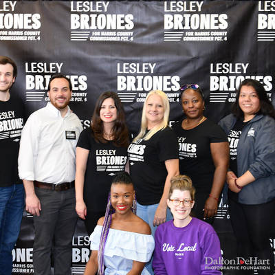 Lesley Briones For Harris County Commissioner, Pct. 4, Field Office Launch Party, 9440 Bellaire, Suite 200, Houston, Texas 77036  <br><small>March 26, 2022</small>