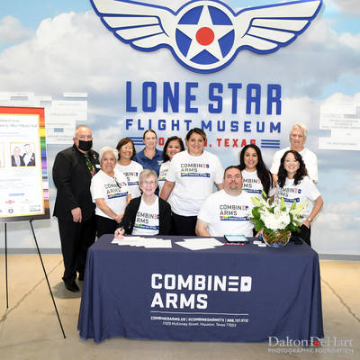  Combined Arms Lgbtq Veterans & Allies Military Ball At The Lone Star Flight Museum At Ellington Airport Honoring Eric Alva & & Danny Ingram  <br><small>April 30, 2022</small>