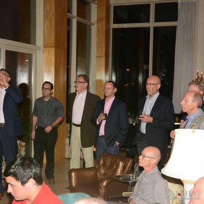 Lane Lewis Reception with Barney Frank at the Home of Michael Kemper <br><small>Oct. 8, 2015</small>