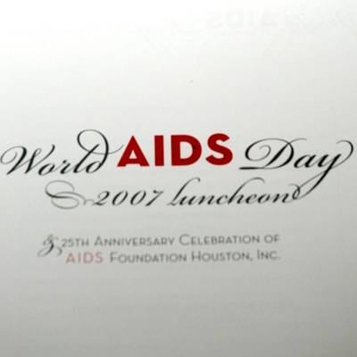 World Aids Day 2007 - Luncheon 2007  <br><small>Nov. 30, 2007</small>