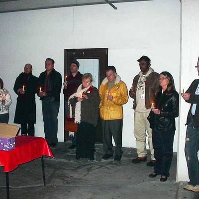 World Aids Day 2006 Candle Lighting @ Montrose Counseling Center  <br><small>Dec. 1, 2006</small>
