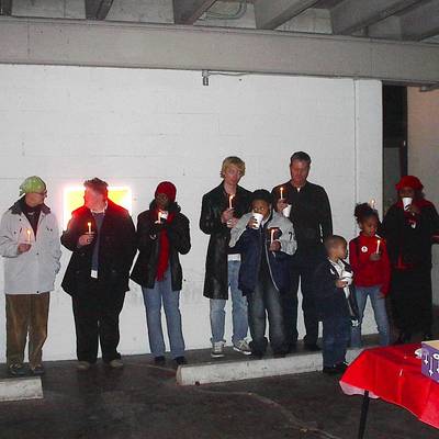 World Aids Day 2006 Candle Lighting @ Montrose Counseling Center  <br><small>Dec. 1, 2006</small>