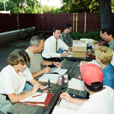 Black Tie Dinner Planning - 1400 Hermann Dr <br><small>May 23, 2001</small>