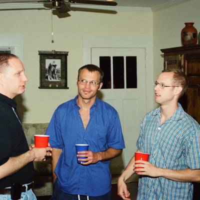 Party Gary Woods & Tim Stokes <br><small>June 9, 2001</small>