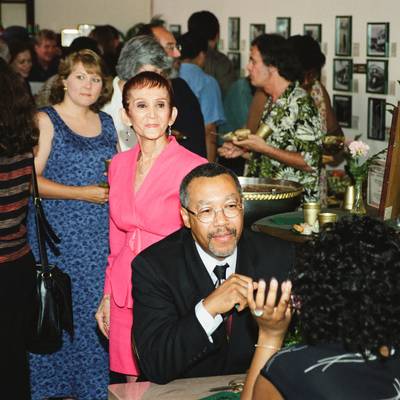 Reception for the James Byrd Jr. Hate Crimes Law <br><small>July 15, 2001</small>