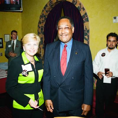 Mayor Brown Fundraiser at Elvia Latin Grill <br><small>Aug. 16, 2001</small>