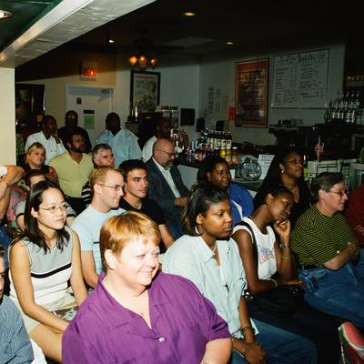 Poetry Reading at LOBO's <br><small>Sept. 16, 2001</small>