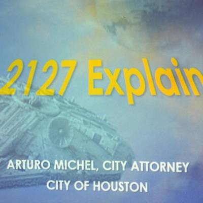 Hcdla November 2023  Presents The Blue Resistance Vs. The Red Death Star Hb 2127 Explained With City Attorney Arturo Michel At Cadillac Bar <br><small>Nov. 1, 2023</small>