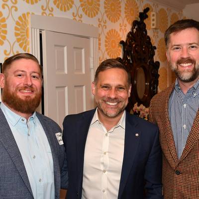 Nick Hellyar Runoff Candidate For Houston City Council At-Large #2 Fundraiser At The Home Of Sallie & George Alcorn <br><small>Nov. 28, 2023</small>