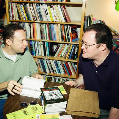 Adam Mastoon - Book Signing <br><small>Oct. 21, 2001</small>