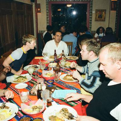 PVA Team Dinner <br><small>Oct. 27, 2001</small>