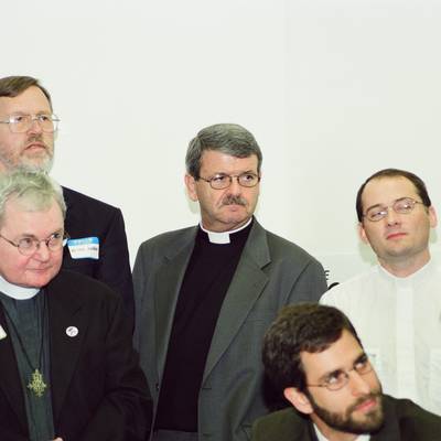 Interfaith Ministries Clergy against Proposition 2 <br><small>Oct. 28, 2001</small>