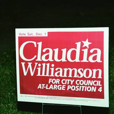 Claudia Williamson Fundraiser <br><small>Nov. 15, 2001</small>
