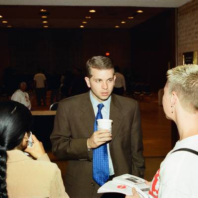 Run-Off Candidates Debate at Rice University <br><small>Nov. 20, 2001</small>