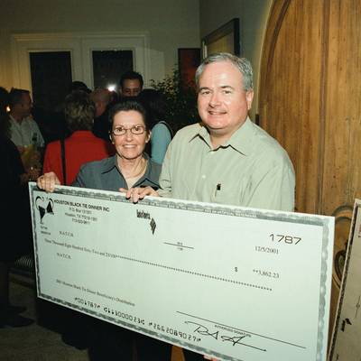 Black Tie Dinner - Distribution of Money <br><small>Dec. 5, 2001</small>