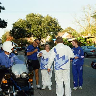 Roy Green - Olympic Torch <br><small>Dec. 10, 2001</small>