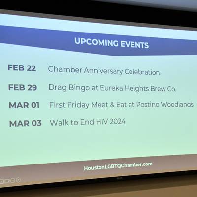 Greater Houston LGBT Chamber Presents Thrive - Small Business Summit & Matchmaker, Garden Innhome 2 Suites <br><small>Jan. 31, 2024</small>