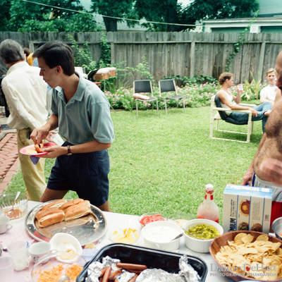 EPAH Swim Party at home of Alan Eiler and Garrison Smith <br><small>July 21, 1991</small>