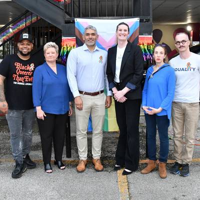 The Montrose Center Hosts A Together In Community Rally, 401 Branard Street, Houston, Tx 77006 <br><small>Nov. 6, 2024</small>