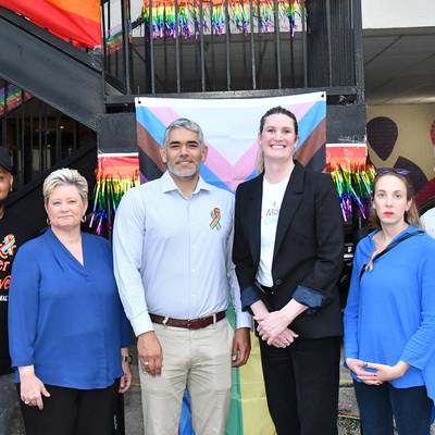 The Montrose Center Hosts A Together In Community Rally, 401 Branard Street, Houston, Tx 77006 <br><small>Nov. 6, 2024</small>