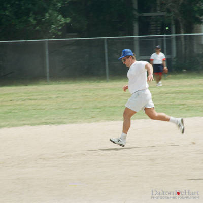Montrose Softball League at Gentry's, Jeff Broom <br><small>July 11, 1992</small>