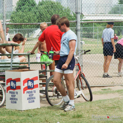 Montrose Softball League at Gentry's, Jeff Broom <br><small>July 11, 1992</small>