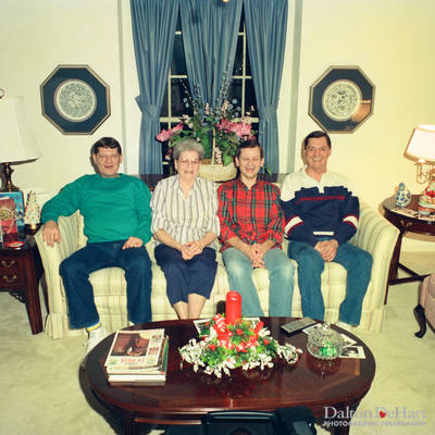 Christmas with David Bales at Jim Shelton's homee <br><small>Dec. 25, 1993</small>