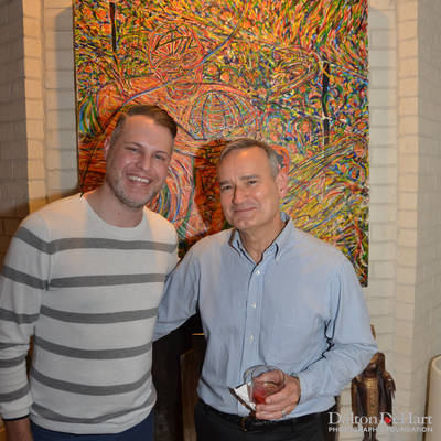 Social and President Tanner Williams' Farewell at the Home of John Heinzerling and Ciro Flores <br><small>April 8, 2017</small>