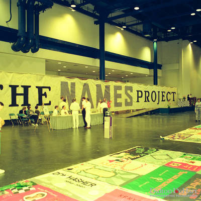 AIDS Quilt Display <br><small>April 2, 1995</small>