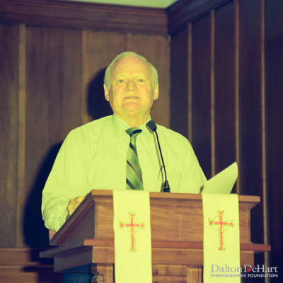 M. Scott Peck at Bering Methodist Church <br><small>May 10, 1995</small>