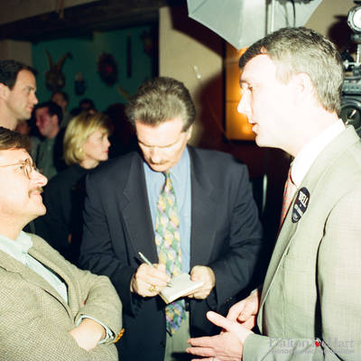 Chris Bell Victory Celebration <br><small>Feb. 15, 1997</small>