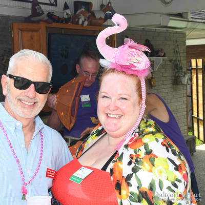 Underwriter's Party - "Let's Flamingle" at the Home of Donna Junkere <br><small>Sept. 24, 2016</small>