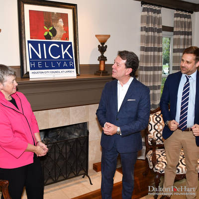 Nick Hellyar For Houston City Council At-Large 4 2019 - Fundraiser At Home Of George Hawkins & Dr. Garret Madderra  <br><small>Oct. 10, 2019</small>
